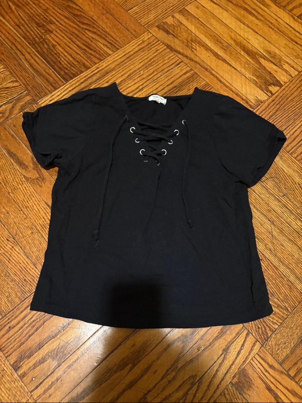 Black Cropped top